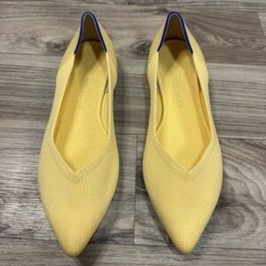 Rothy's Women's The Point Sunshine Flats Size 9